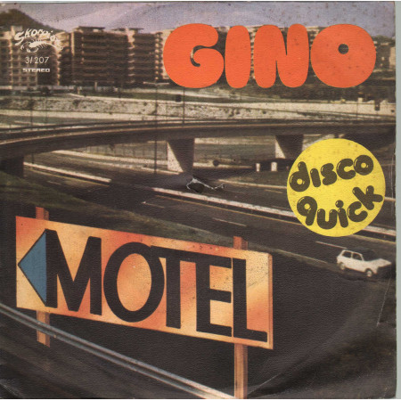 Gino Bramieri ‎Vinile 7" 45 giri Motel / E Per Assurdo Amore - Skorpion ‎ Nuovo