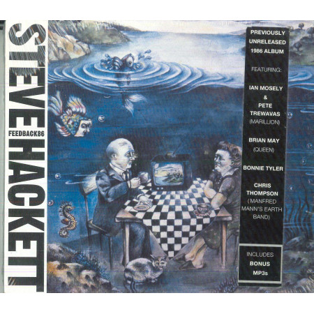 Steve Hackett CD Feedback 86 / Camino Records ‎– CAMCD21 Sigillato