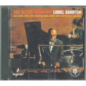Lionel Hampton CD You Better Know It / GRP Sigillato 0011105114028 Lionel Hampton CD You Better Know It / GRP Sigillato 0011105114028