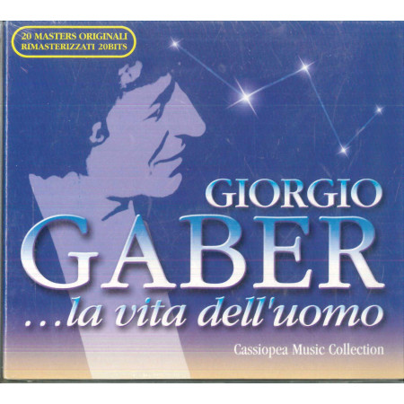 Giorgio Gaber CD La Vita Dell'Uomo / Cassiopea CAS 501 Sigillato 8019991852552