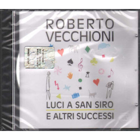 Roberto Vecchioni CD Luci a San Siro E Altri Successi CGD 903176035-2 Sigillato Roberto Vecchioni CD Luci a San Siro E Altri Successi CGD 903176035-2 Sigillato