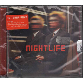 Pet Shop Boys CD Nightlife / EMI Parlophone 7243 5 21857 2 6 Sigillato Pet Shop Boys CD Nightlife Nuovo Sigillato 0724352185726