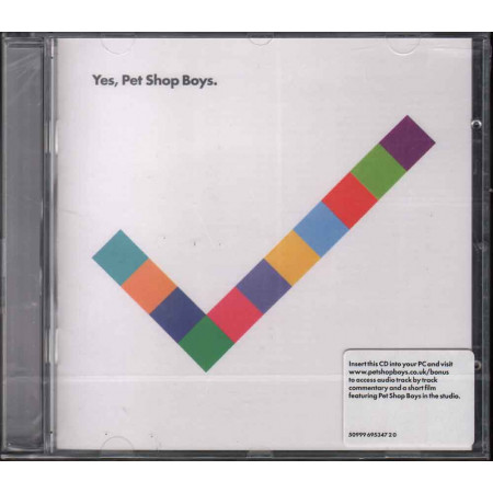 Pet Shop Boys CD Yes Nuovo Sigillato 5099969534720