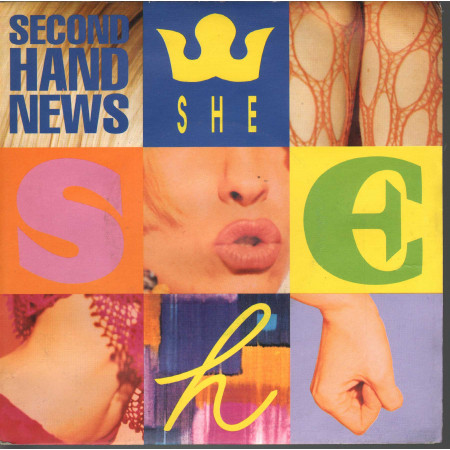 She Vinile 7" 45 Giri Second Hand News Baby Records ‎– 590 001-7