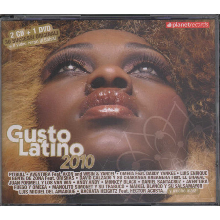 AAVV 2 CD DVD Gusto Latino 2010 - 30 Successi Originali Planet Records Sigillato