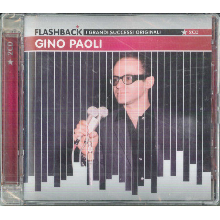 Gino Paoli 2 CD Successi Originali Flashback New Sigillato 0886975166121