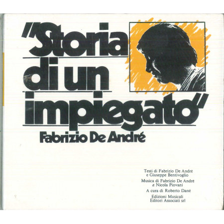 Fabrizio De Andre' CD Storia Di Un Impiegato / Sony 88697454732 Sigillato