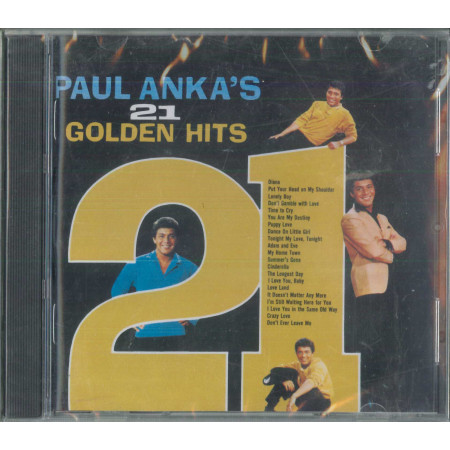 Paul Anka CD Paul Anka's 21 Golden Hits / RCA ‎ND 82326 Sigillato 0035628232625