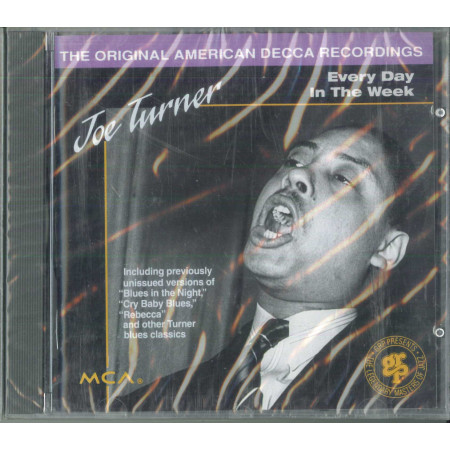 Joe Turner CD Every Day In The Week / MCA Records ‎– GRP 16212 Sigillato