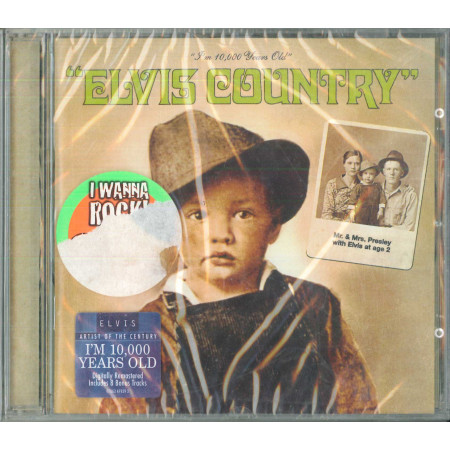 Elvis Presley  CD Elvis Country (I'm 10,000 Years Old) Sigillato 0078636792927