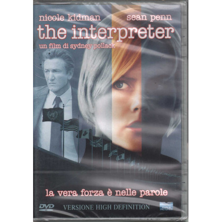 The Interpreter DVD Nicole Kidman Sean Penn / Eagle pictures Sigillato