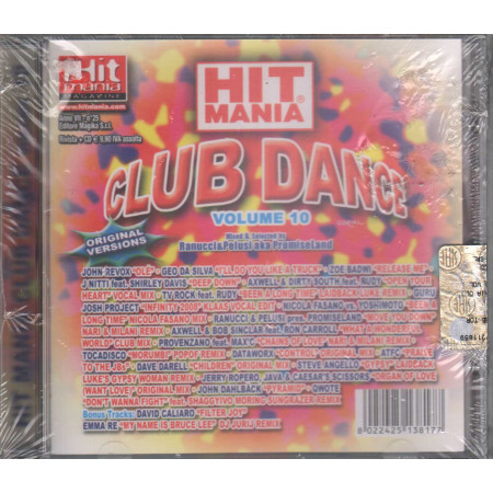 AAVV CD Hit Mania Club Dance Volume 10 / Magika ‎– MGK 138CD Sigillato