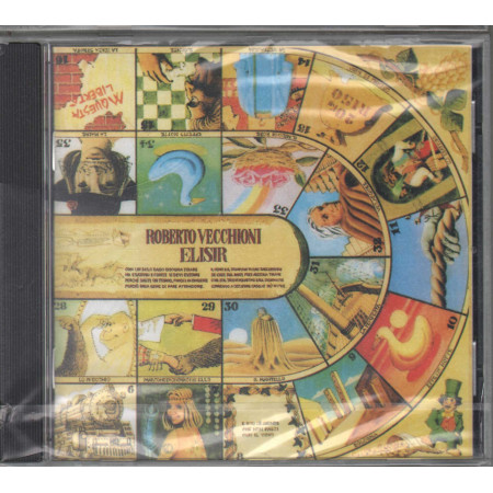 Roberto Vecchioni ‎CD Elisir / Philips ‎– 832 890-2 Sigillato