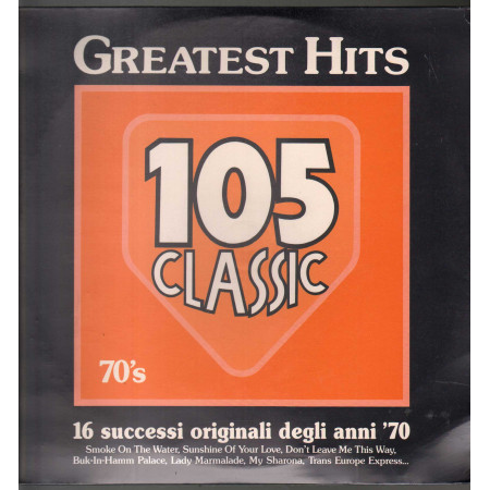 AAVV Lp Vinile Greatest Hits 105 Classic 70's EMI Italiana ‎64 7969011 Sigillato