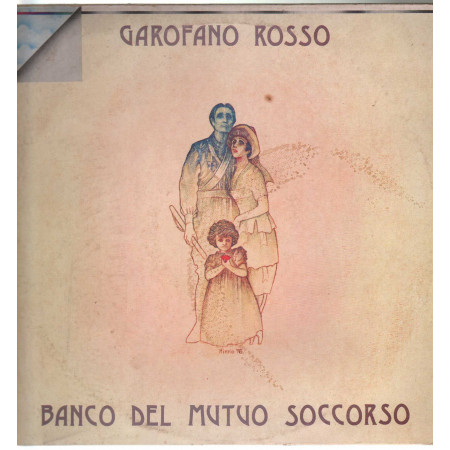 Banco Del Mutuo Soccorso LP Vinile Garofano Rosso / Ricordi ORL 8334 Nuovo