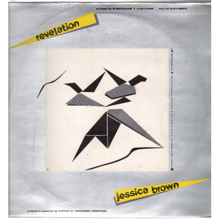 Jessica Brown Vinile 12" Revelation / Superdance ‎– SD 3801 Nuovo