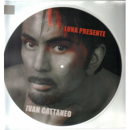 Ivan Cattaneo ‎Lp Picture Disc Luna Presente Recording Arts RALP 009 PROMO Nuovo