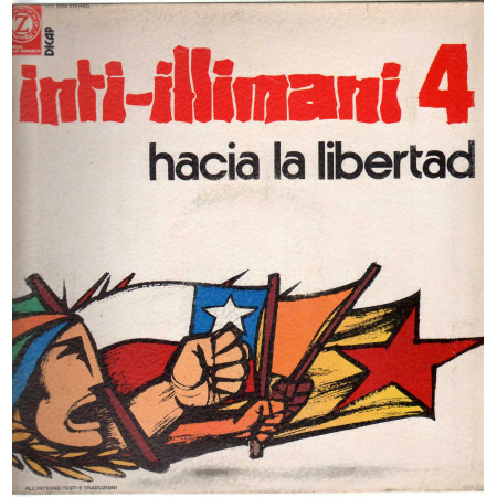 Inti-Illimani Lp Inti-Illimani 4 Hacia La Libertad / Dischi Dello Zodiaco Nuovo