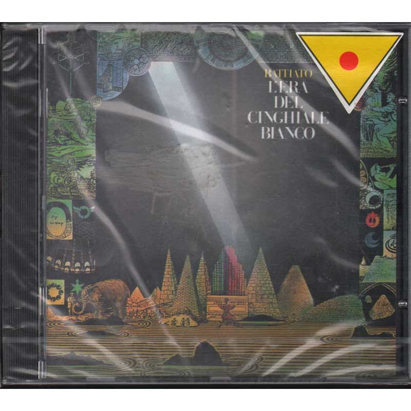 Franco Battiato CD L'Era del Cinghiale Bianco Nuovo Sigillato 0077774679626 Franco Battiato CD L'Era del Cinghiale Bianco Nuovo Sigillato 0077774679626