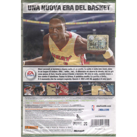 NBA Live 06 Videogioco XBOX 360 EA Sports Sigillato