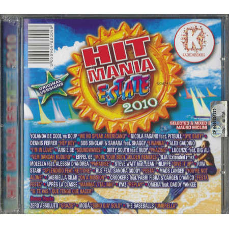 Various CD Hit Mania Estate 2010 / Walkman – WKM004/CD Sigillato
