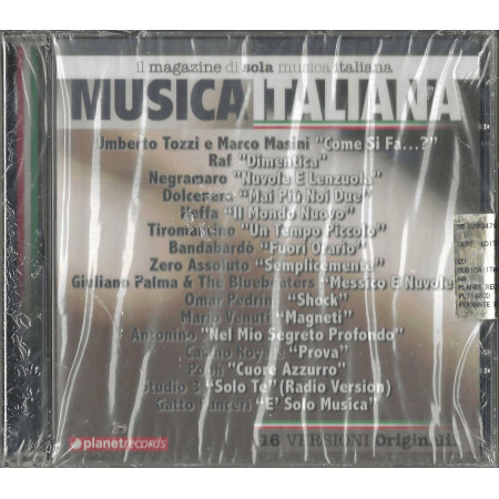 Various CD Musica Italiana + Rivista / Planet Records - PLT 140CD Sigillato