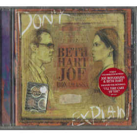 Beth Hart, Joe Bonamassa CD Don't Explain / Provogue – PRD 7350 2 Sigillato Beth Hart, Joe Bonamassa CD Don't Explain / Provogue – PRD 7350 2 Sigillato