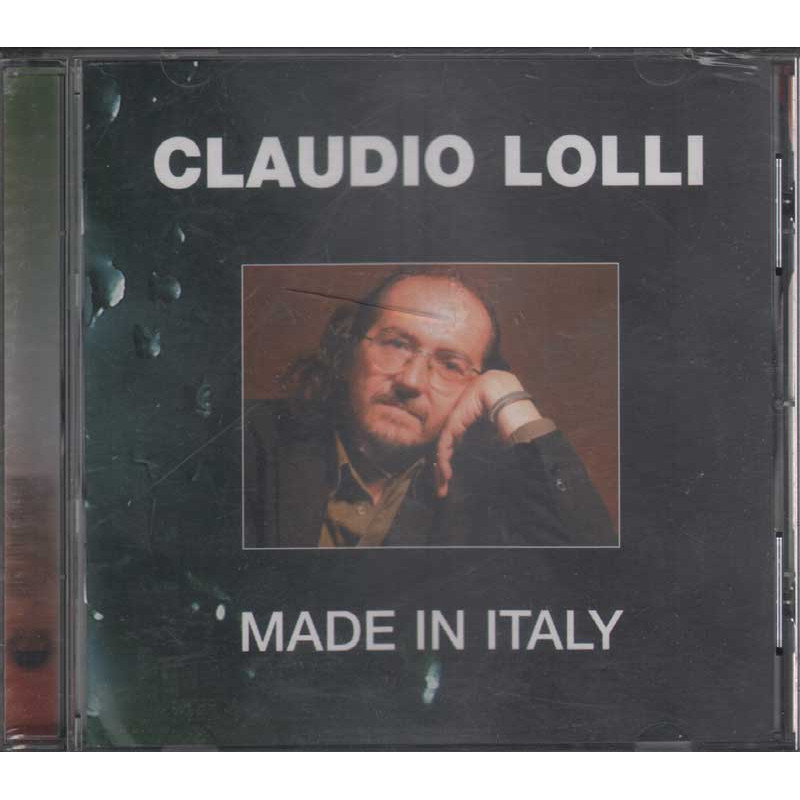 Claudio Lolli CD Made in Italy Nuovo NON Sigillato Claudio Lolli CD Made in Italy Nuovo NON Sigillato