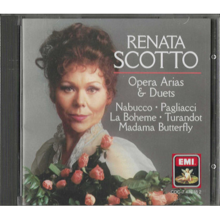 Renata Scotto CD Opera Arias & Duets / Angel Records – CDC-7 47848 2 Sigillato