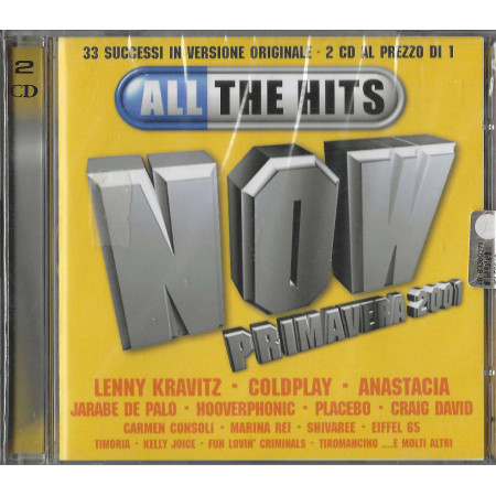 Various CD All The Hits Now Primavera 2001 / Virgin – 724381020722 Sigillato