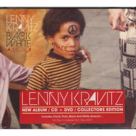 Lenny Kravitz CD DVD Black And White America Collectors / Roadrunner Sigillato Lenny Kravitz CD DVD Black And White America Collectors / Roadrunner Sigillato