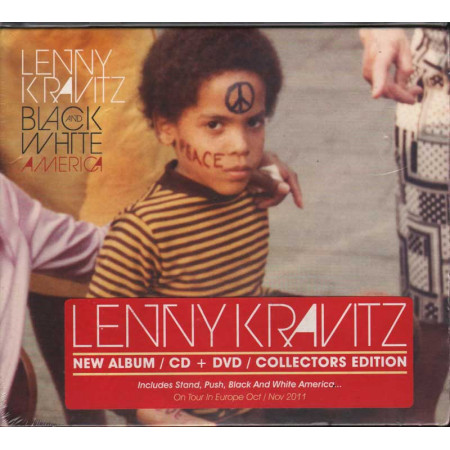 Lenny Kravitz CD DVD Black And White America Collectors / Roadrunner Sigillato