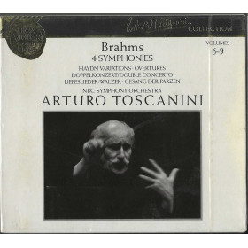 Johannes Brahms - Arturo Toscanini, NBC Symphony Orchestra CD Brahms 4 Symphonies / RCA Victor Gold Seal – GD60325 Sigillato Johannes Brahms - Arturo Toscanini, NBC Symphony Orchestra CD Brahms 4 Symphonies / RCA Victor Gold Seal – GD60325 Sigillato