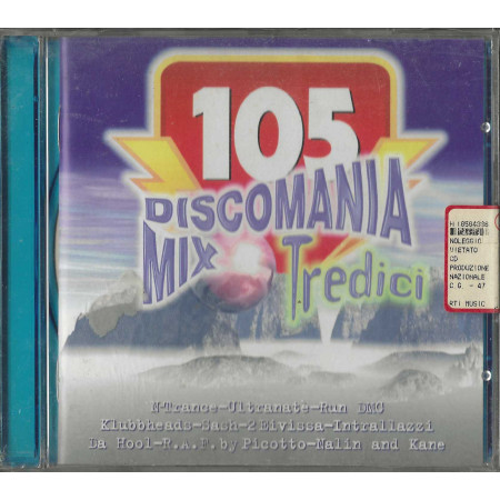Various CD Discomania Mix Tredici / RTI Music – RTI 1188-2 Sigillato