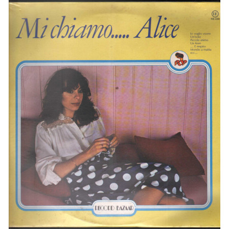 Alice Lp Vinile Mi Chiamo Alice / CGD Record Bazaar RB 229 Sigillato