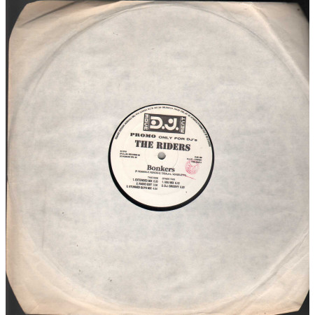 The Riders Vinile 12" Bonkers  (Promo Edition) DJ Movement ‎DJM 159