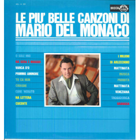 Mario Del Monaco Lp Vinile Le Piu' Belle Canzoni Di Mario Del Monaco Nuovo Mario Del Monaco Lp Vinile Le Piu' Belle Canzoni Di Mario Del Monaco Nuovo