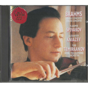 Brahms, Spivakov, Kniazev, Temirkanov CD Violin Concerto BMG Classics Sigillato Brahms, Spivakov, Kniazev, Temirkanov CD Violin Concerto BMG Classics Sigillato