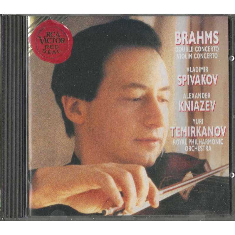 Brahms, Spivakov, Kniazev, Temirkanov CD Violin Concerto / BMG Classics – 0090266169627 Sigillato