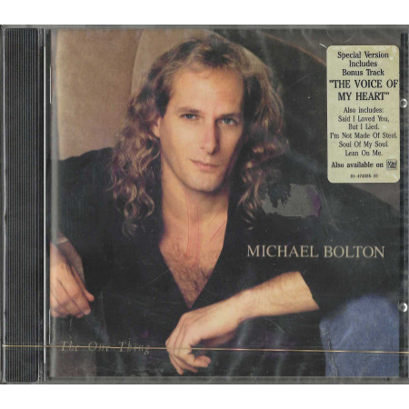 Michael Bolton CD The One Thing / Columbia – 4743552 Sigillato