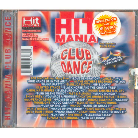 AA.VV CD Hit Mania Club Dance / Magika ‎– MGK 046/CD Sigillato