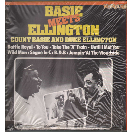 Count Basie And Duke Ellington Lp Basie Meets Ellington CBS EMB 31055 Sigillato