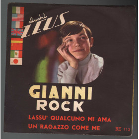 Gianni Rock (Ranieri) Vinile 7" 45 giri Lassu' Qualcuno Mi Ama / Zeus Nuovo Gianni Rock (Ranieri) Vinile 7" 45 giri Lassu' Qualcuno Mi Ama / Zeus Nuovo