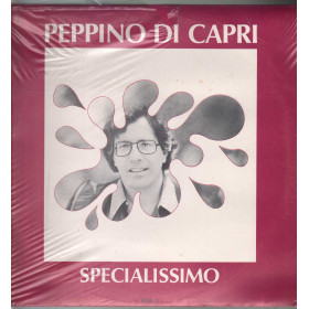 Peppino Di Capri Lp Vinile Specialissimo Vol 1 / Splash SPRB 11002 Sigillato Peppino Di Capri Lp Vinile Specialissimo Vol 1 / Splash SPRB 11002 Sigillato