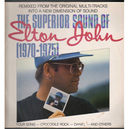 Elton John Lp Vinile The Superior Sound Of Elton John Nuovo