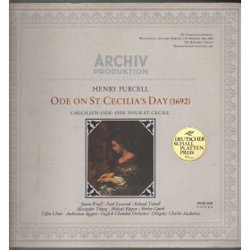 H Purcell P Esswood  S Woolf R Tatnell Lp Ode On St. Cecilia's Day (1692) Nuovo H Purcell P Esswood  S Woolf R Tatnell Lp Ode On St. Cecilia's Day (1692) Nuovo