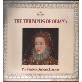 Pro Cantione Antiqua London Lp The Triumphs Of Oriana / Archiv Sigillato Pro Cantione Antiqua London Lp The Triumphs Of Oriana / Archiv Produktion Nuovo