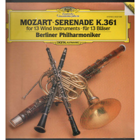 Mozart Berliner Philharmoniker Lp Serenade K 361 For 13 Wind Instruments Nuovo Mozart Berliner Philharmoniker Lp Serenade K 361 For 13 Wind Instruments Nuovo