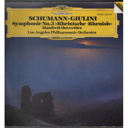 Schumann Giulini Los Angeles Philharmonic Lp Symphonie No. 3 »Rheinische« Nuovo