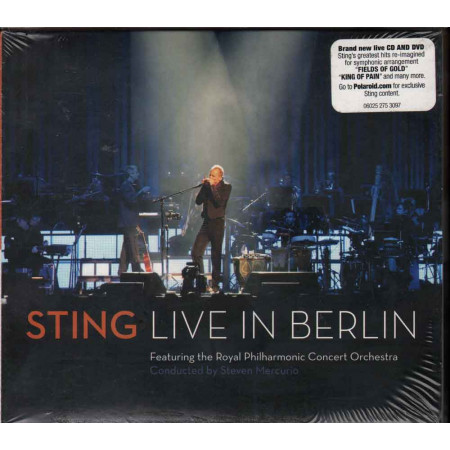 Sting  CD DVD Live In Berlin - Digisleeve Nuovo Sigillato 0602527530970